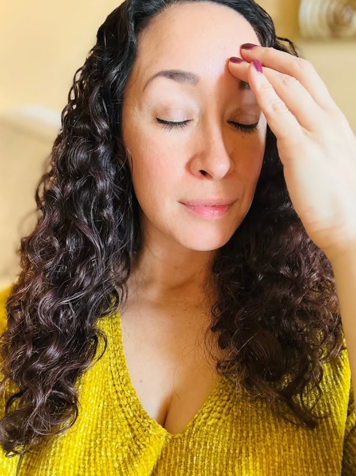 Women doing live somatic and EFT work during the RISE: Regulate to Lead intensive workshop